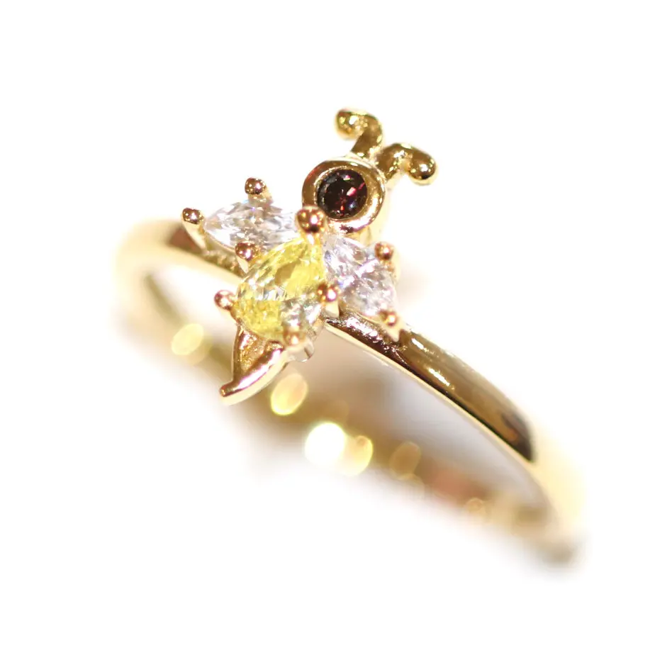 women's rings vintage style -Honeybee Ring