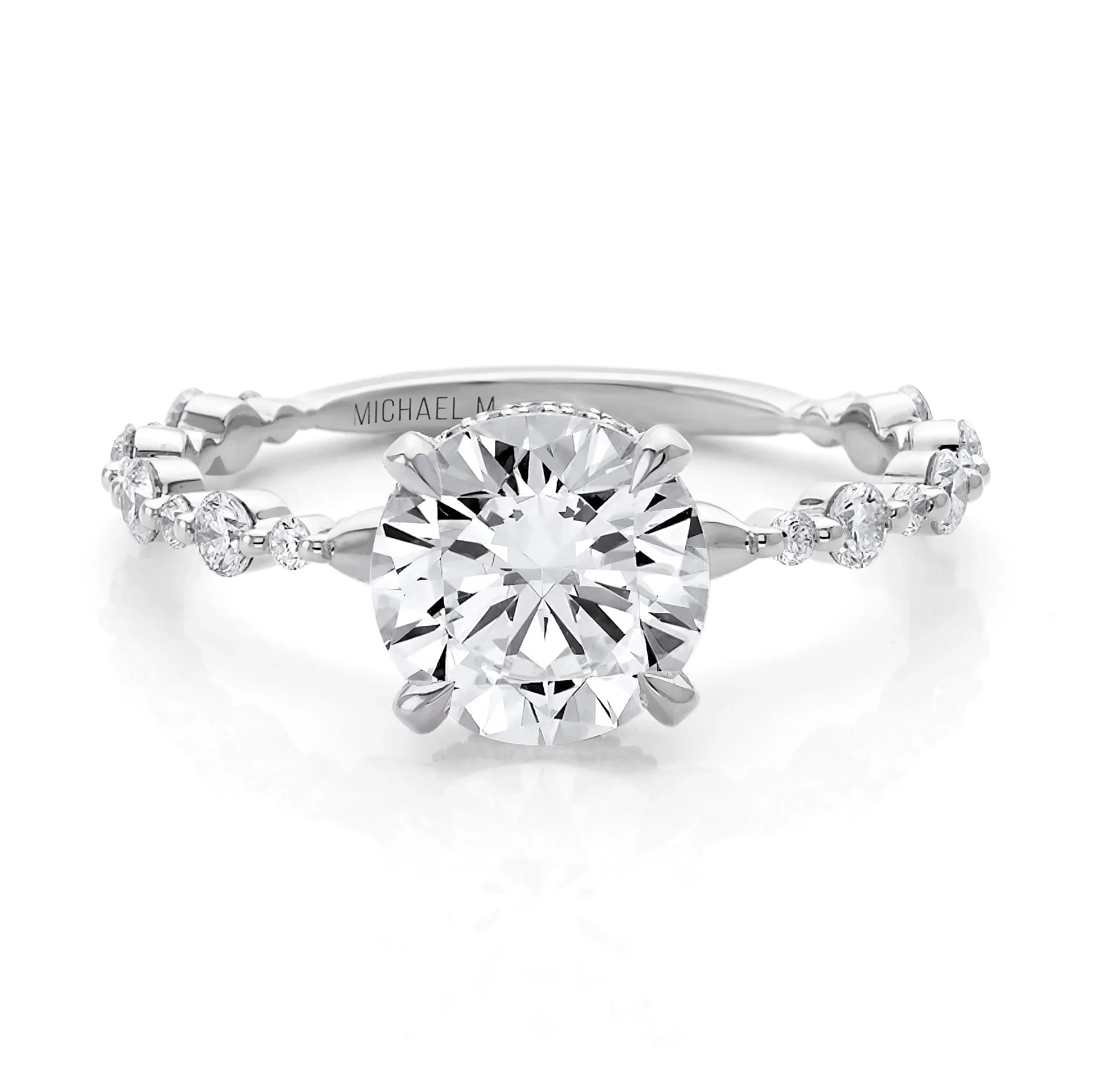 women's engagement rings heirloom quality -0.44ctw Diamond Engagement Ring