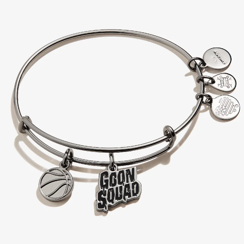 women's bracelets cubic zirconia -Space Jam 'Goon Squad' Duo Charm Bangle