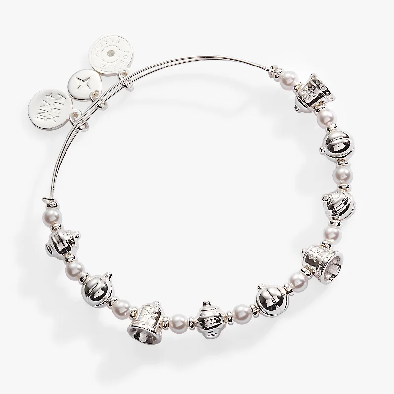 women's bracelets ethically sourced -Silver Bells Bangle