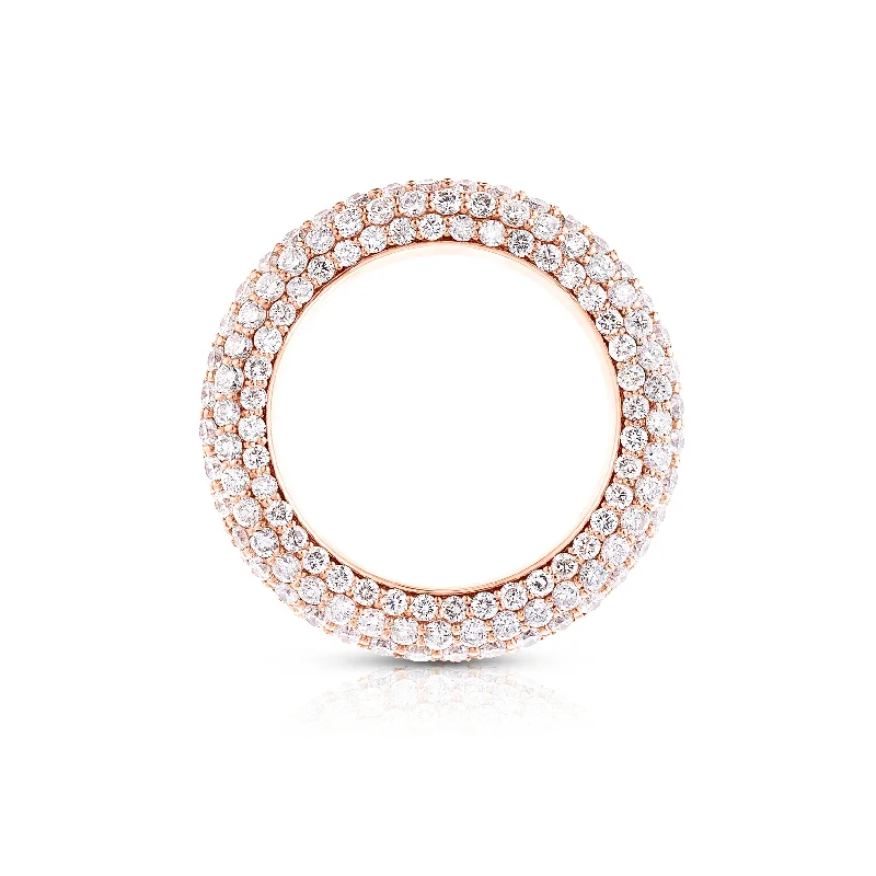 women's rings eco-friendly -Pave Bombe Ring