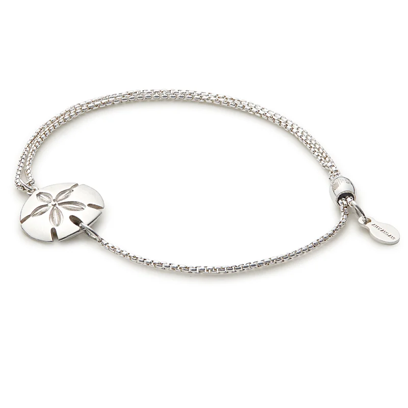 women's bracelets casual everyday -Sand Dollar Pull Chain Bracelet