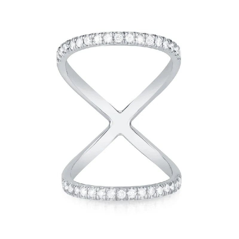 women's rings anniversary band -Olympia Mid-Finger Ring