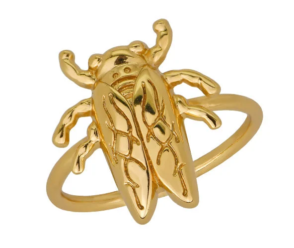 women's rings conflict-free diamonds -Goldbug Baby Bug Ring