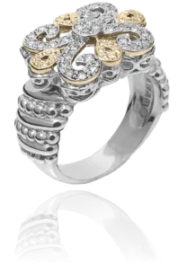 women's rings floral design -Vahan Ring